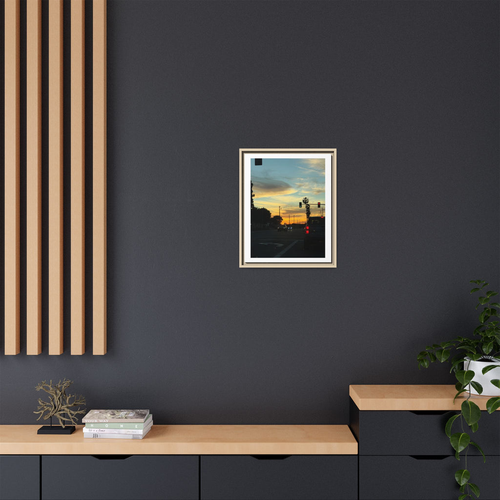 Red Light, Don't Mind Print (Framed)