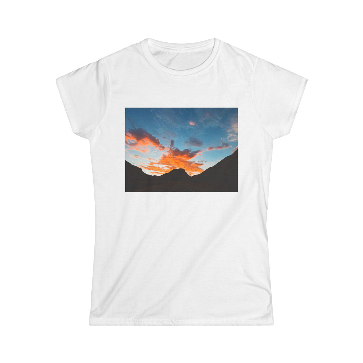Mountain Sunset Softstyle Tee