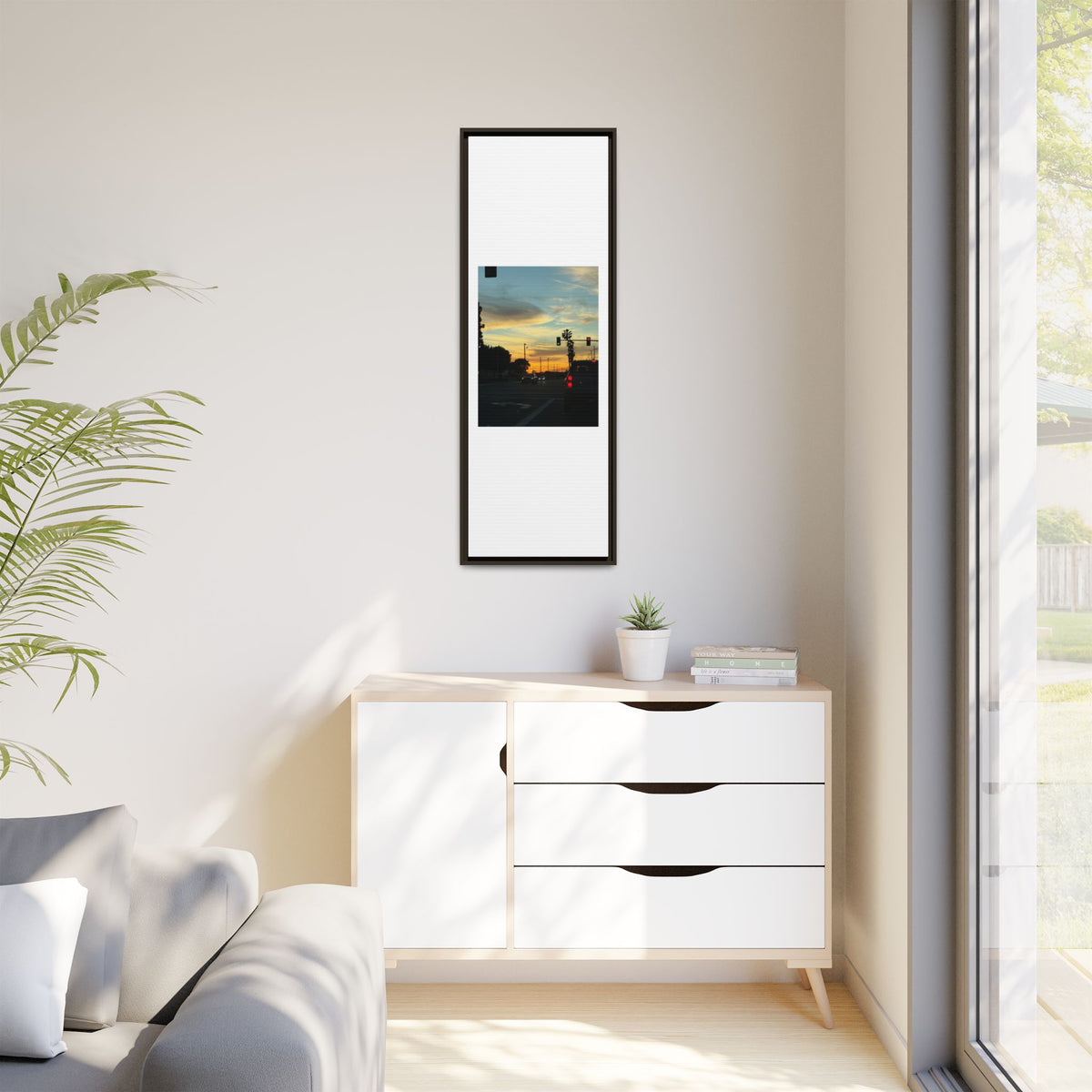 Red Light, Don't Mind Print (Framed)