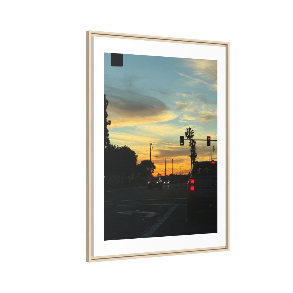 Red Light, Don't Mind Print (Framed)