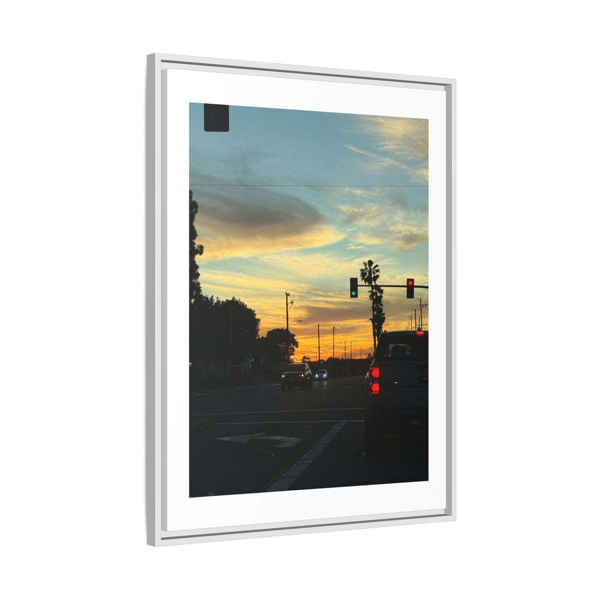 Red Light, Don't Mind Print (Framed)