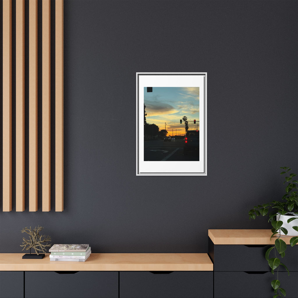 Red Light, Don't Mind Print (Framed)