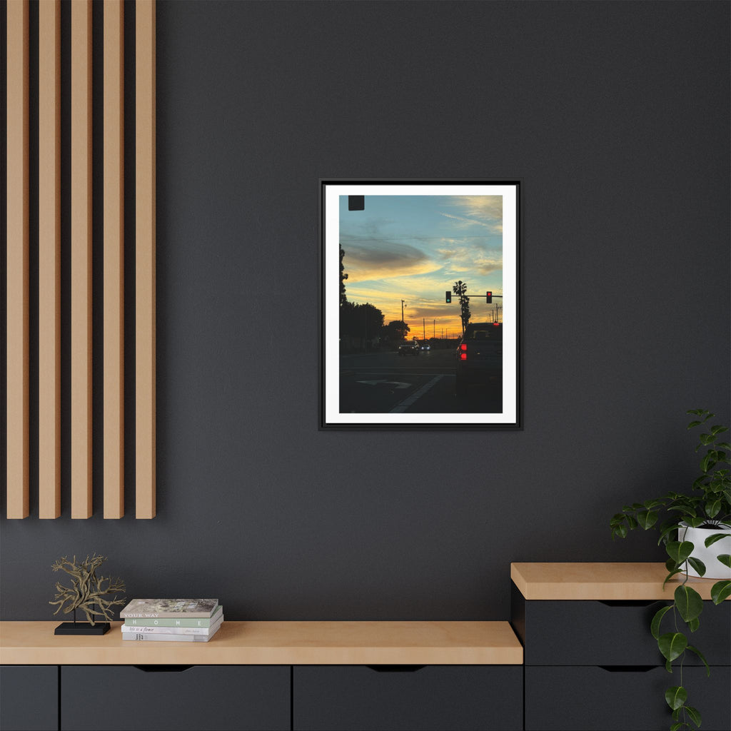 Red Light, Don't Mind Print (Framed)