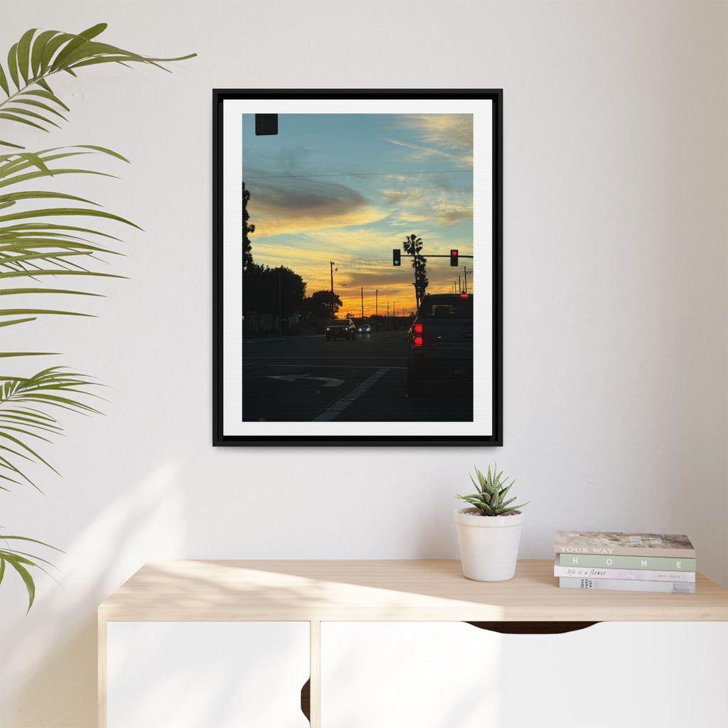 Red Light, Don't Mind Print (Framed)