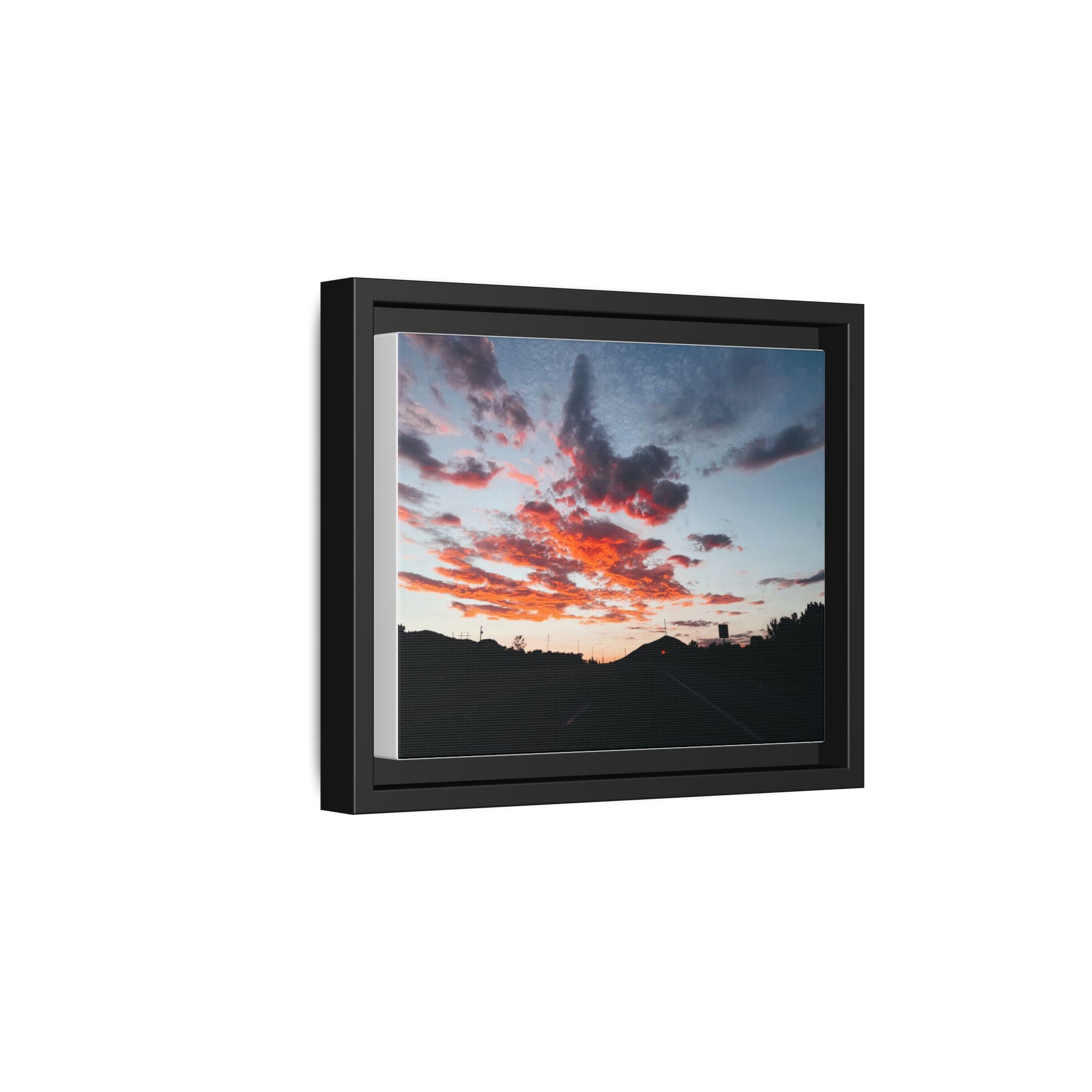 Mountain Sunset Print (Framed)