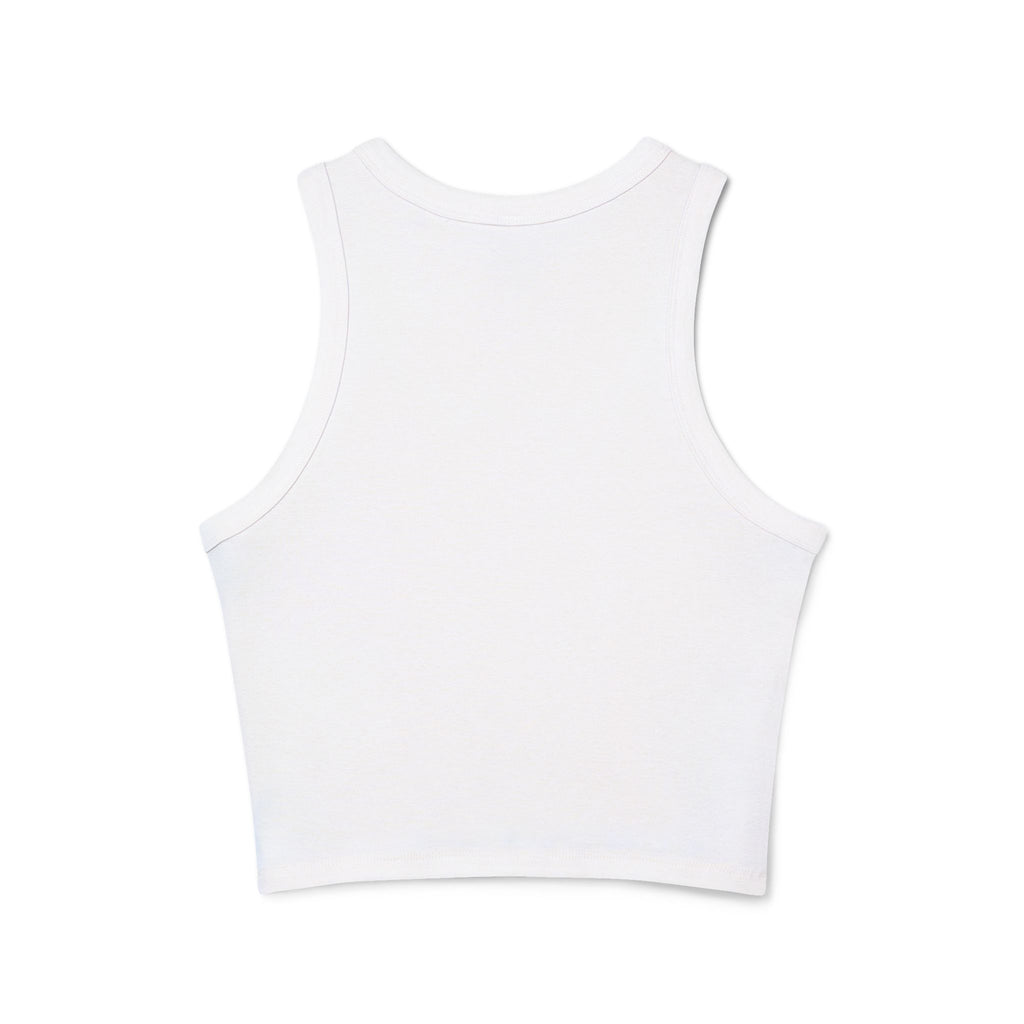 The Drive Home Micro Rib Racer Tank Top