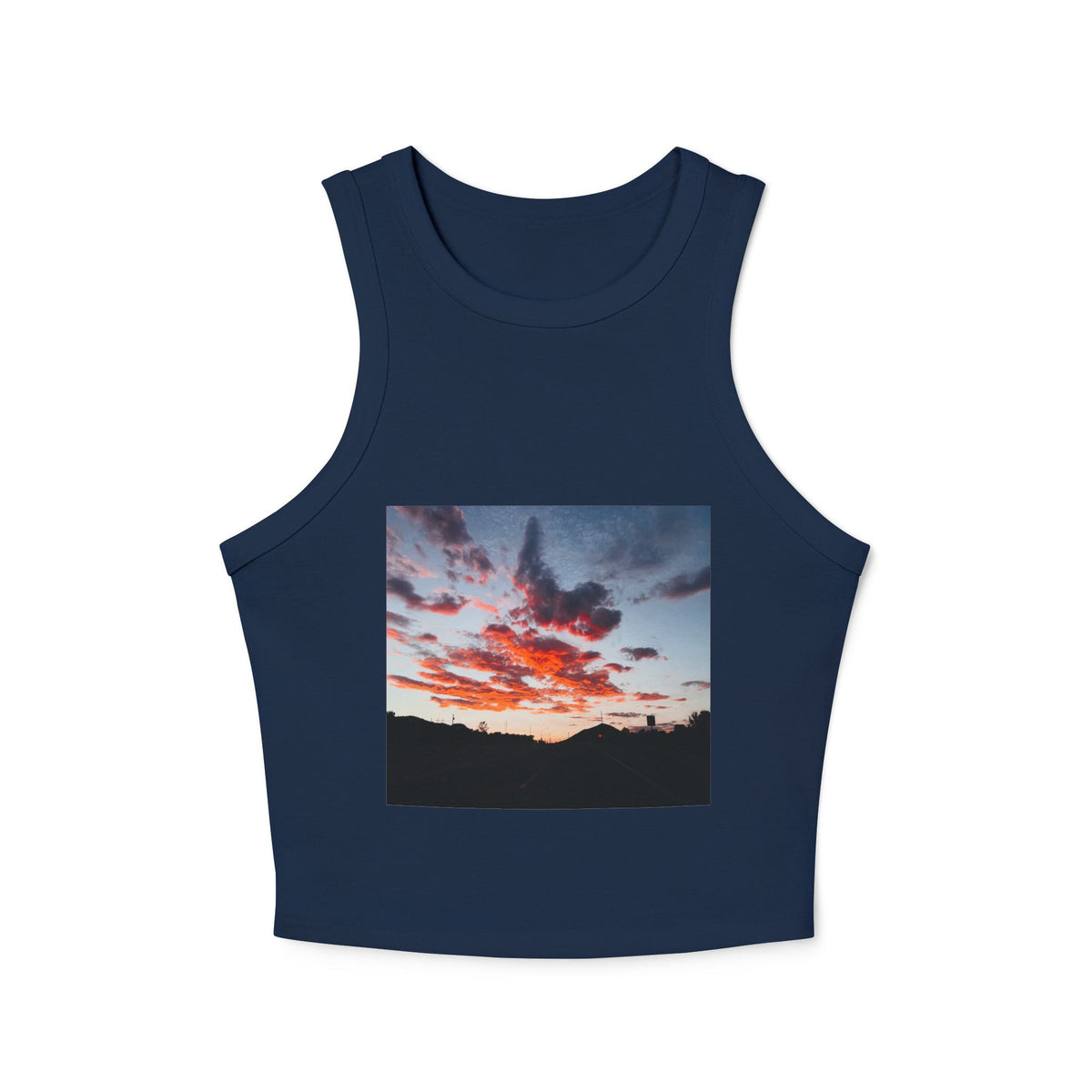Women's Micro Rib Racer Tank Top