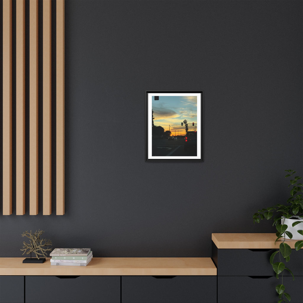 Red Light, Don't Mind Print (Framed)