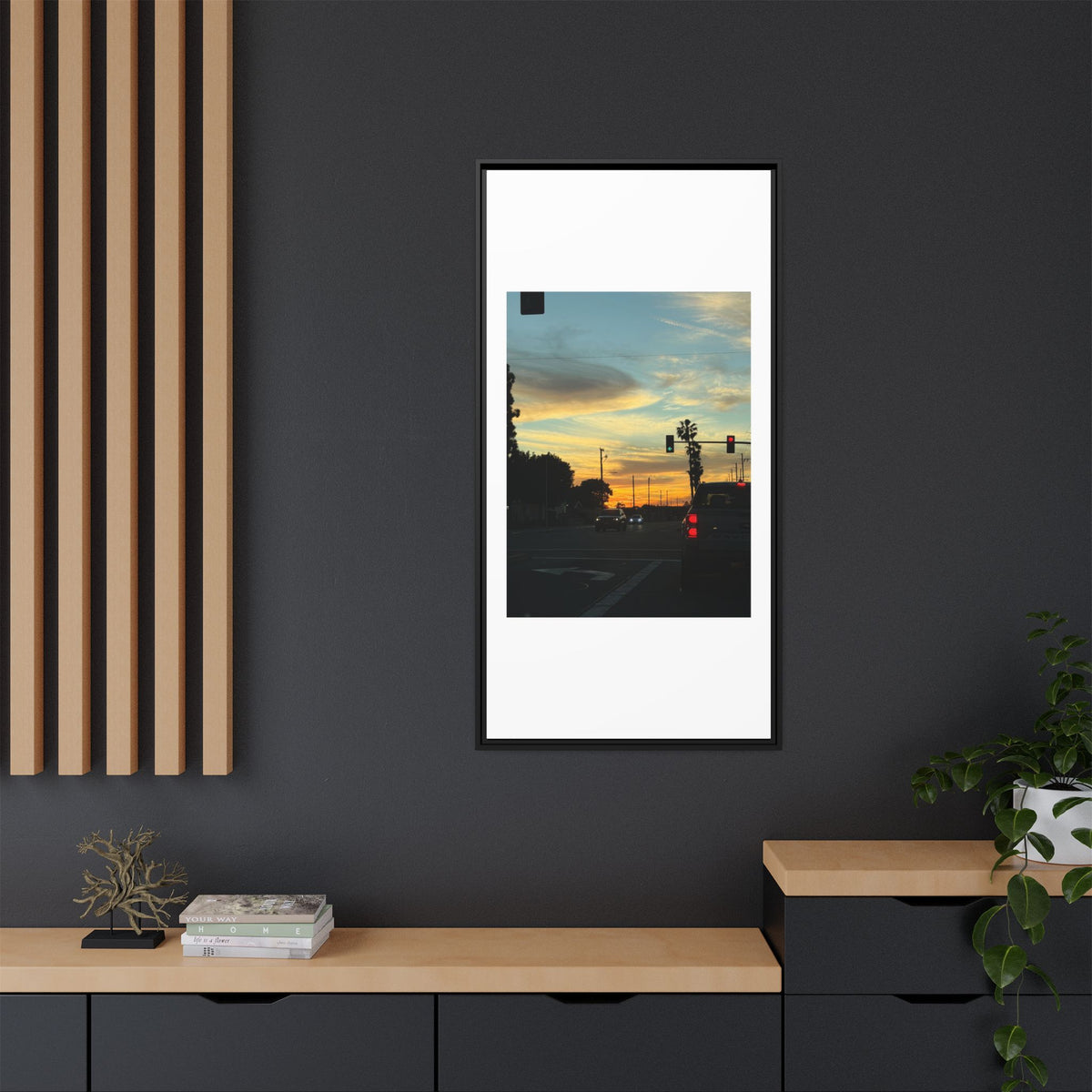 Red Light, Don't Mind Print (Framed)