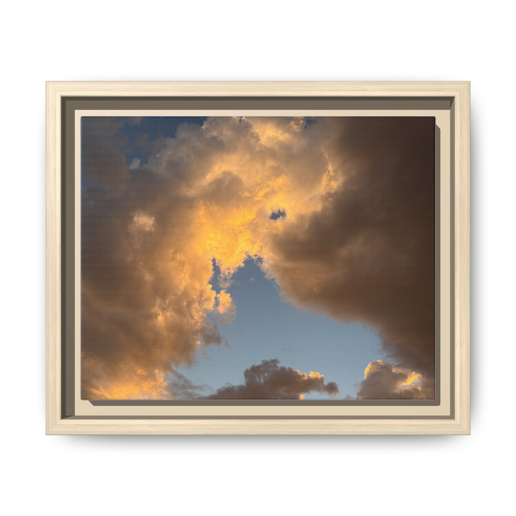 Golden Clouds Print (Framed)