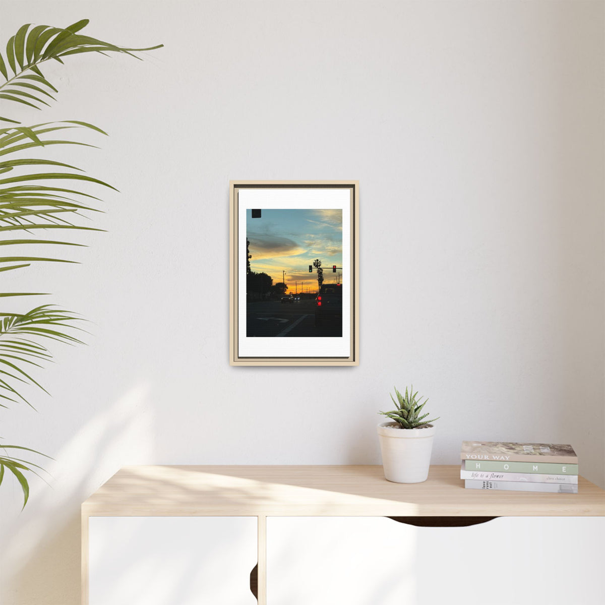 Red Light, Don't Mind Print (Framed)