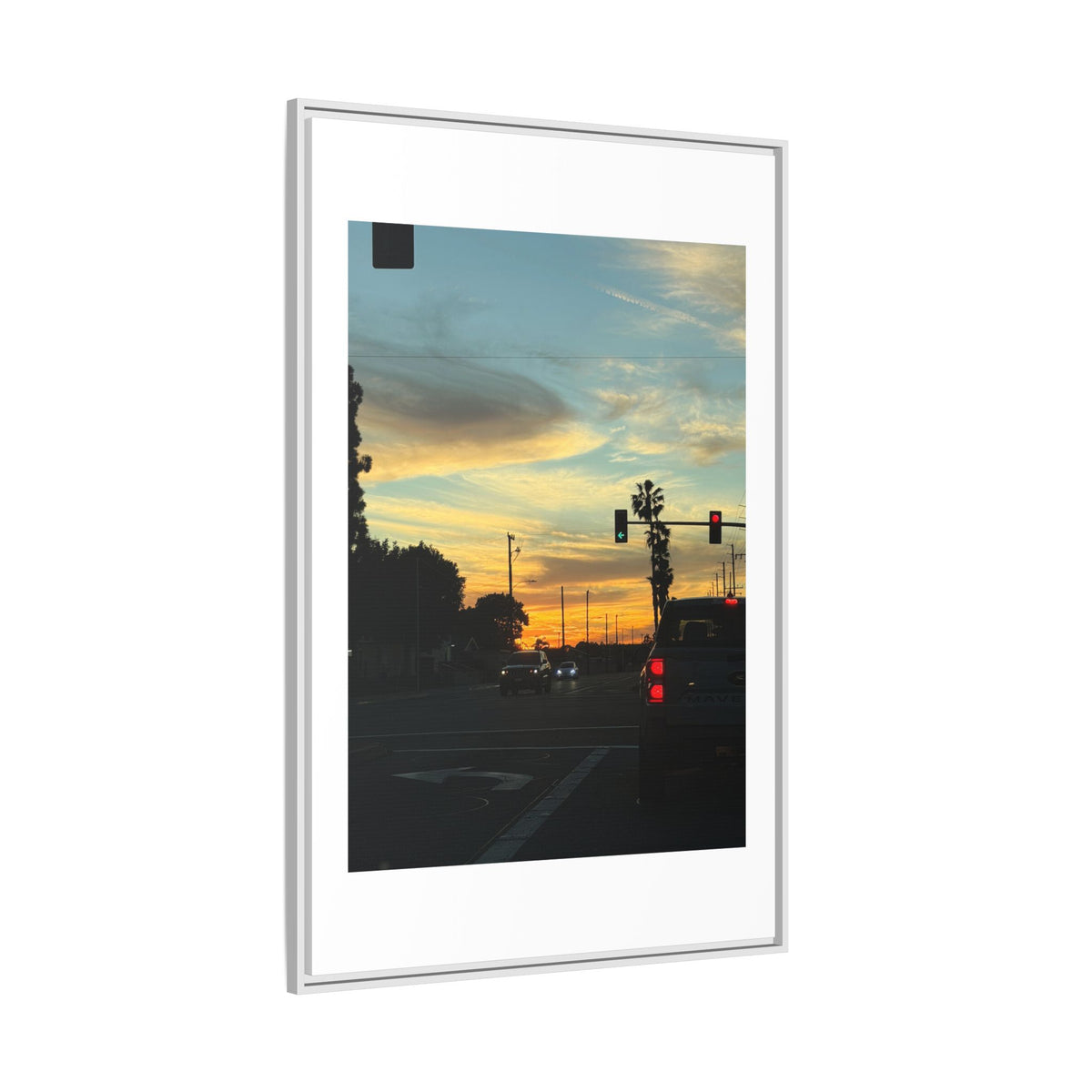 Red Light, Don't Mind Print (Framed)