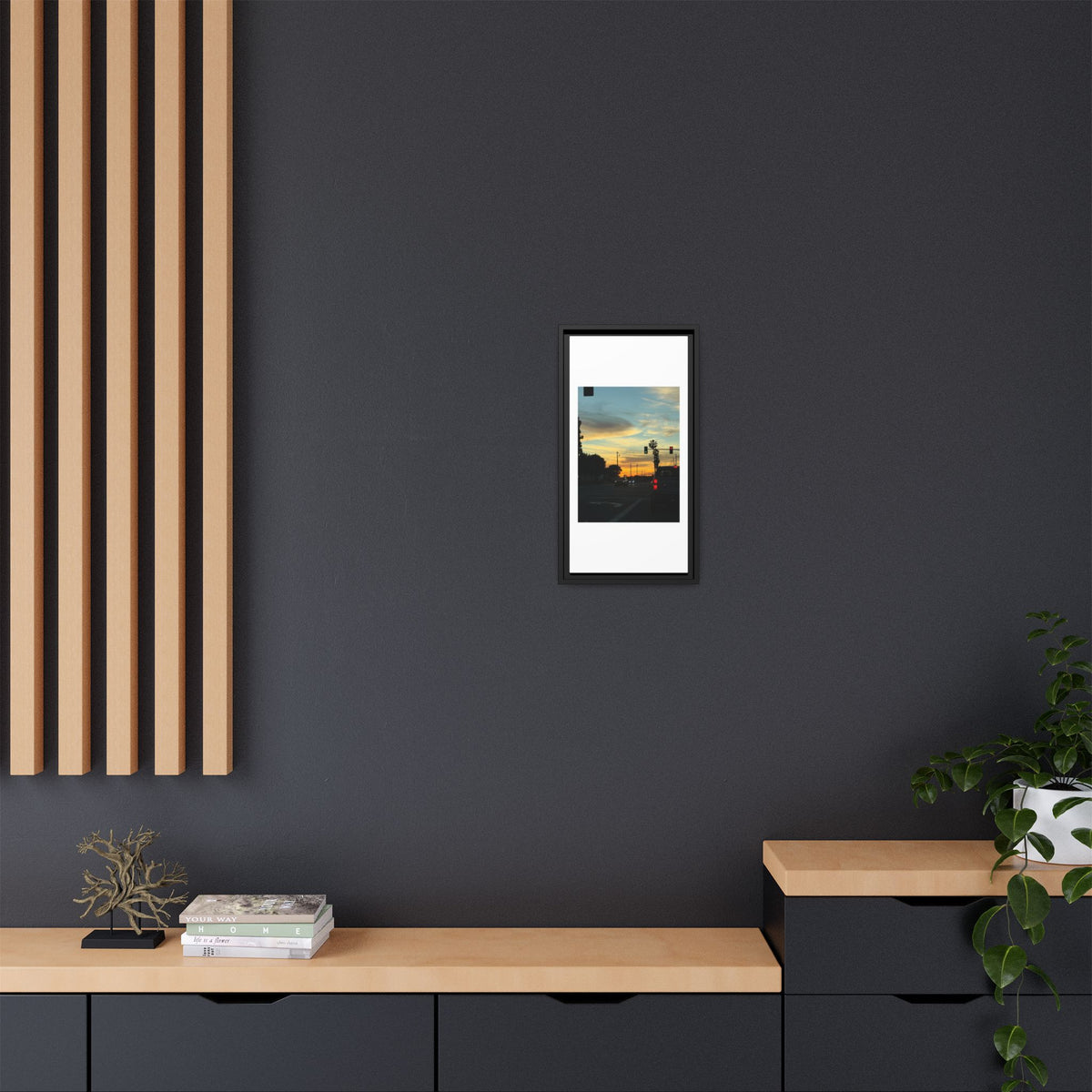 Red Light, Don't Mind Print (Framed)