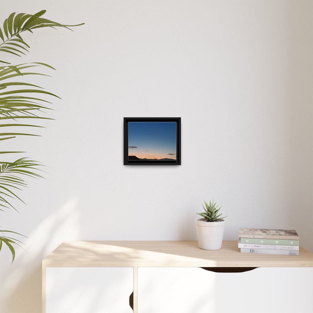 Sunset Moon Print (Framed)