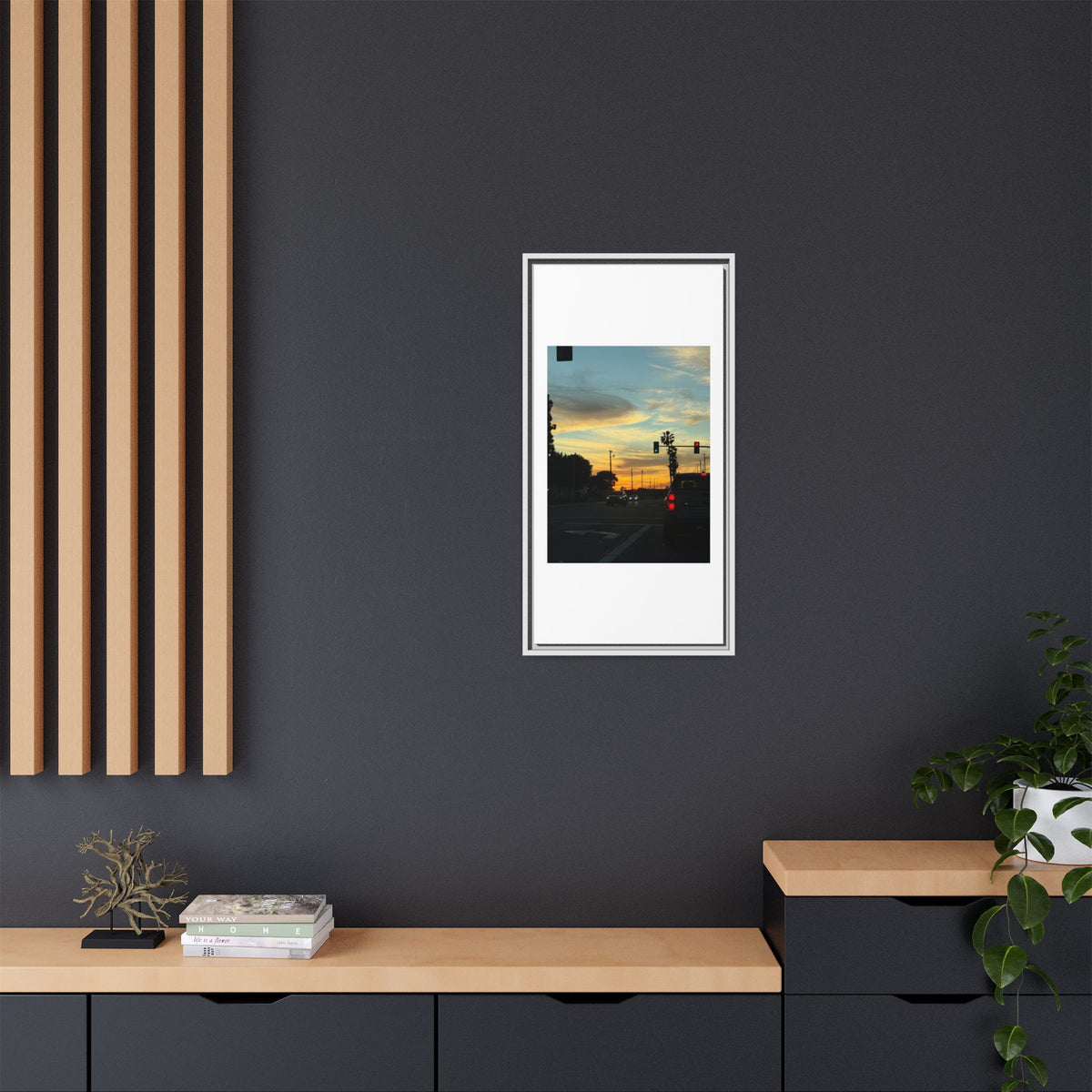 Red Light, Don't Mind Print (Framed)