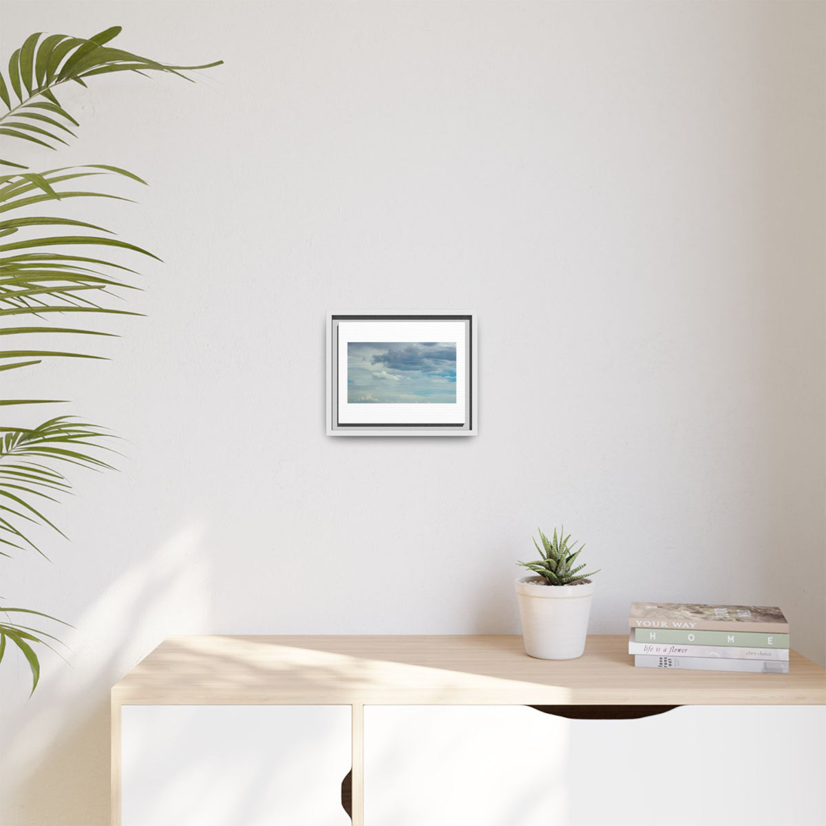 Cloudy Skies Print (Framed)