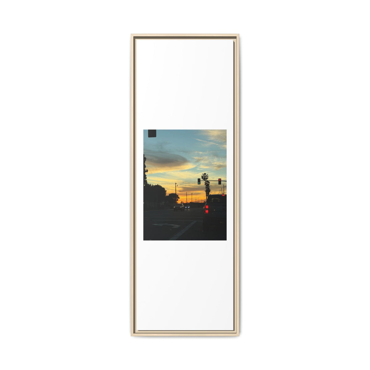 Red Light, Don't Mind Print (Framed)