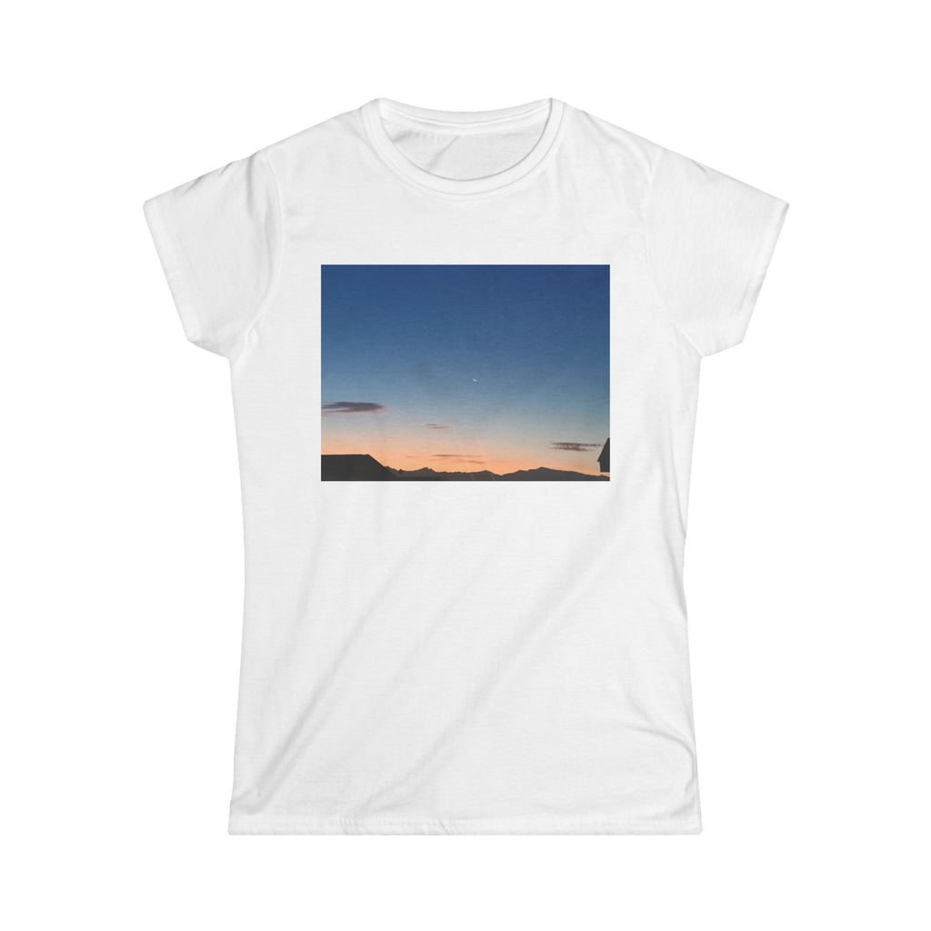 Sunset Moon Softstyle Tee