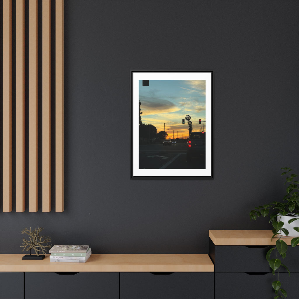 Red Light, Don't Mind Print (Framed)