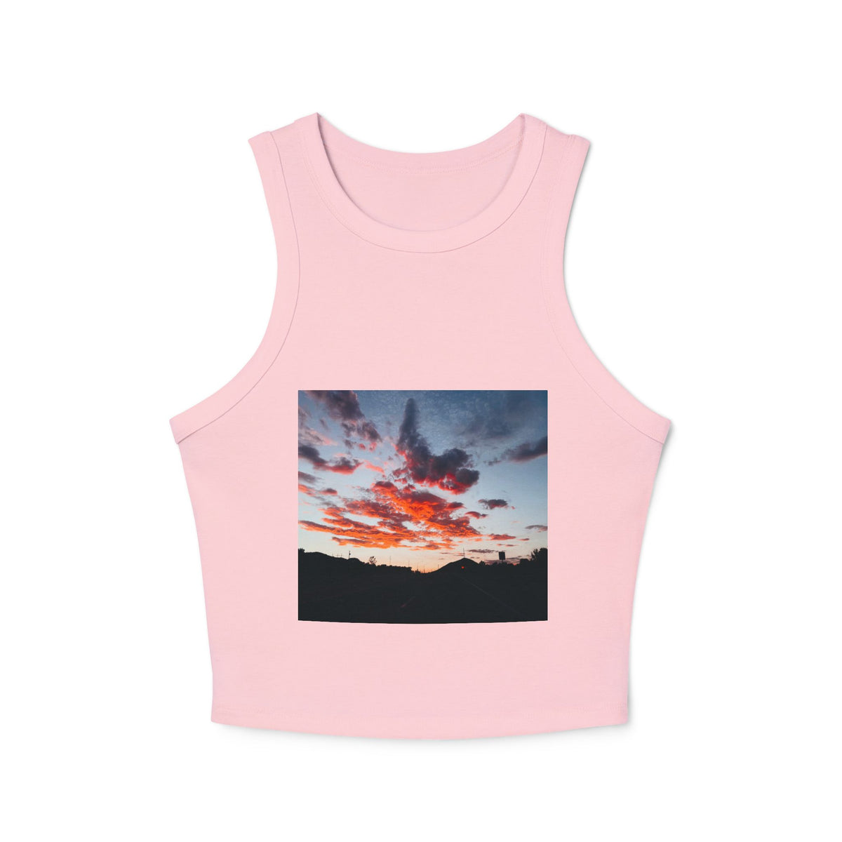 Women's Micro Rib Racer Tank Top
