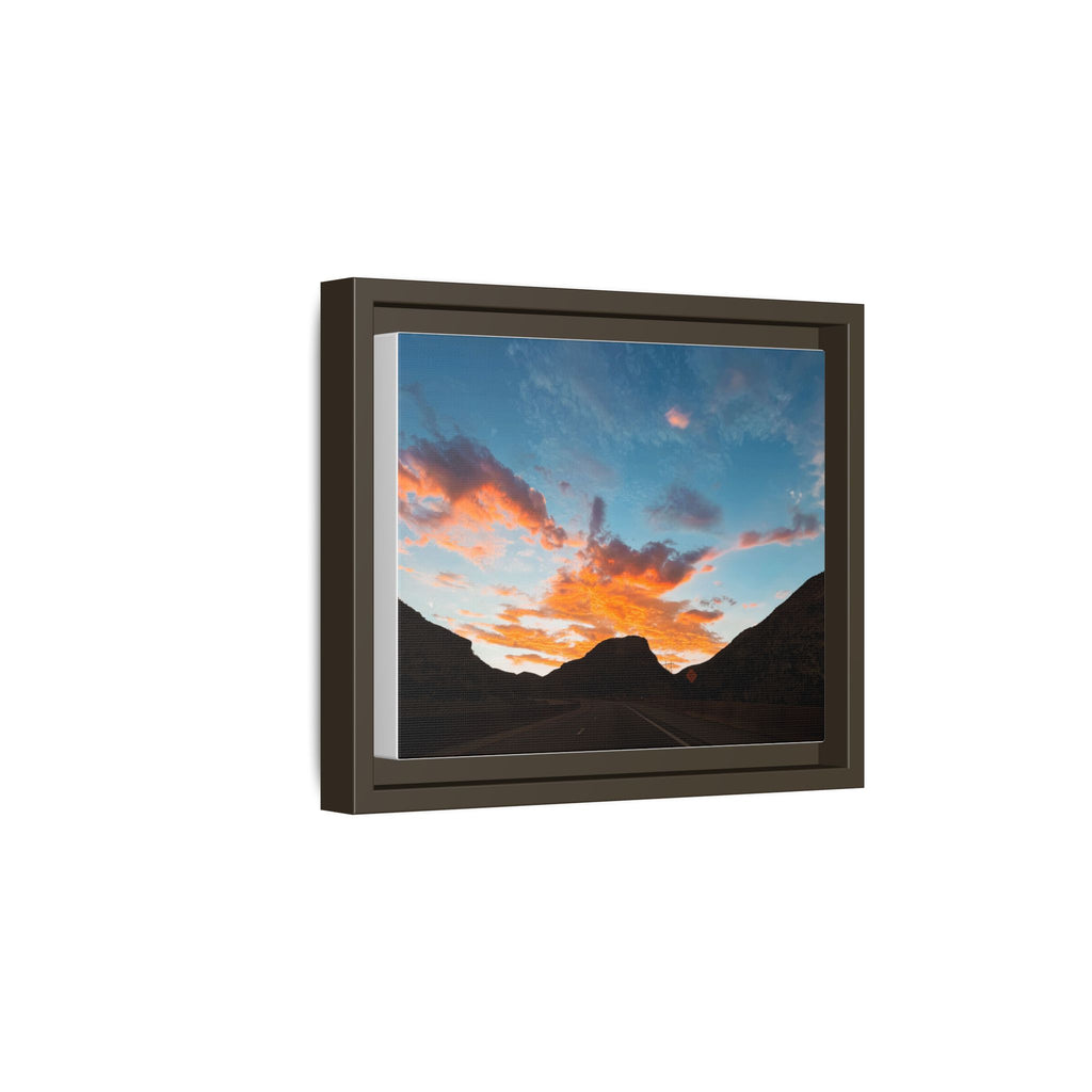 Mountain Sunset Print (Framed)