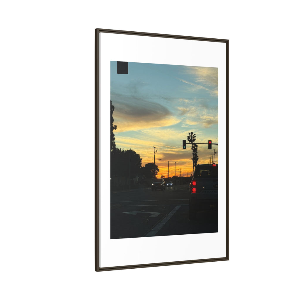 Red Light, Don't Mind Print (Framed)