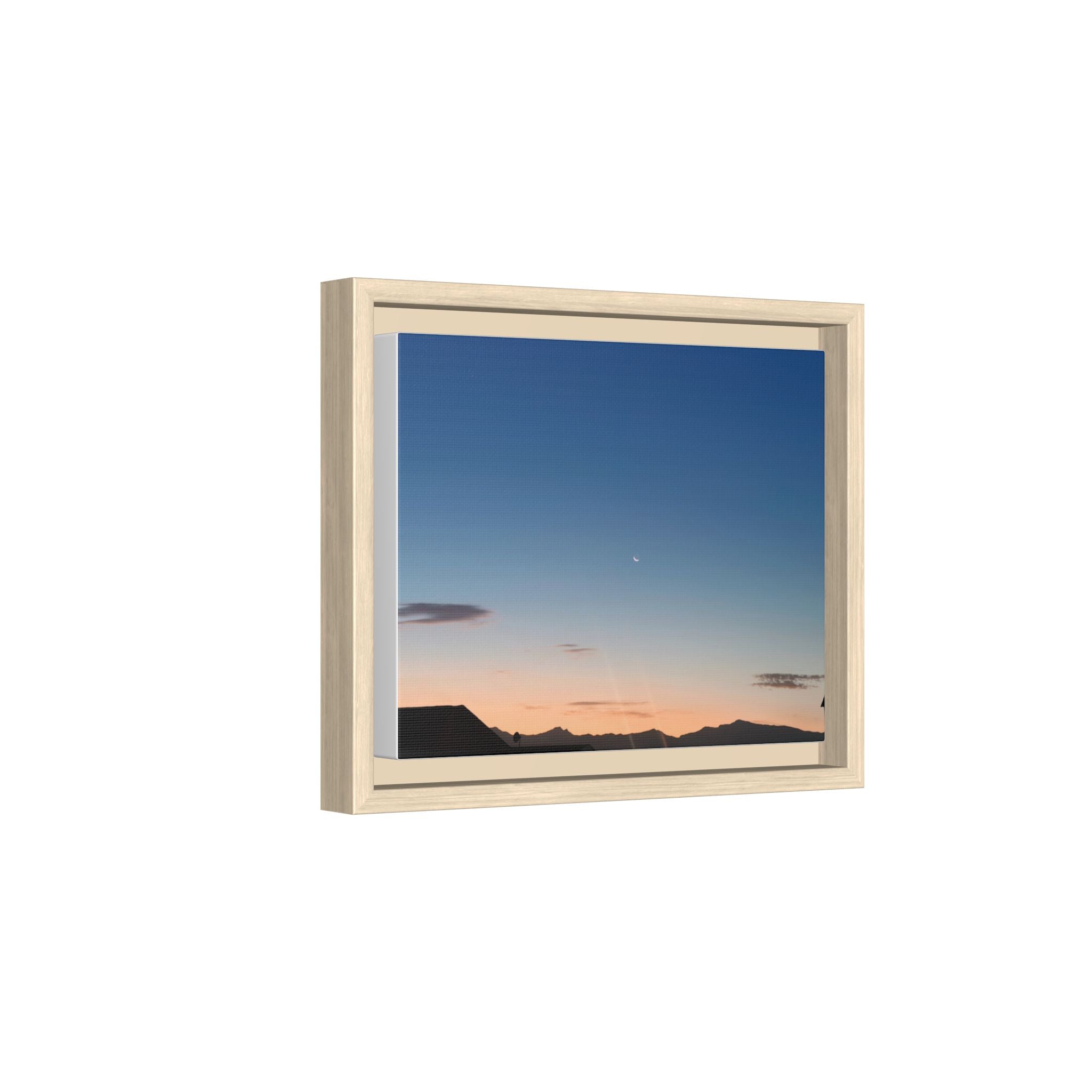 Sunset Moon Print (Framed)