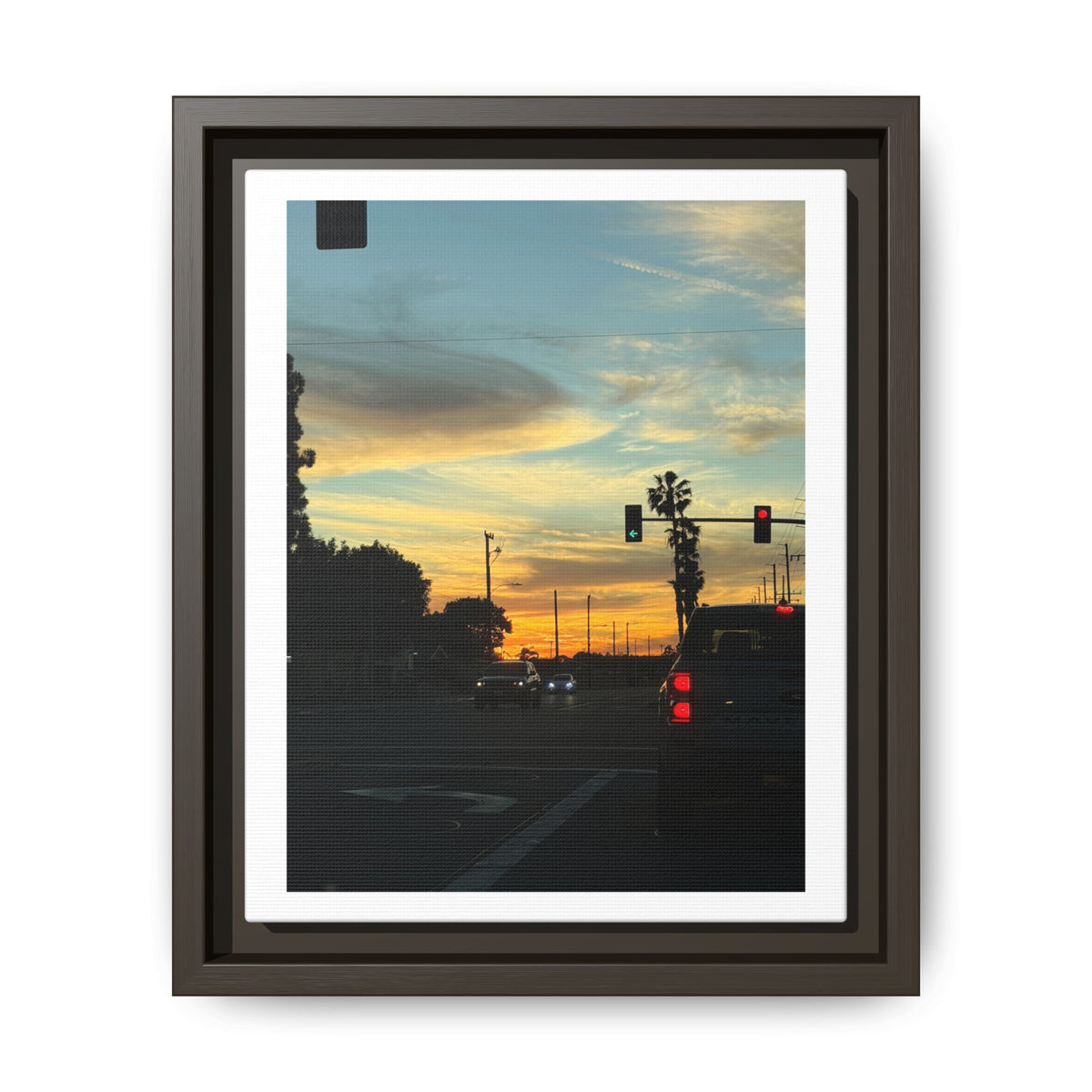 Red Light, Don't Mind Print (Framed)