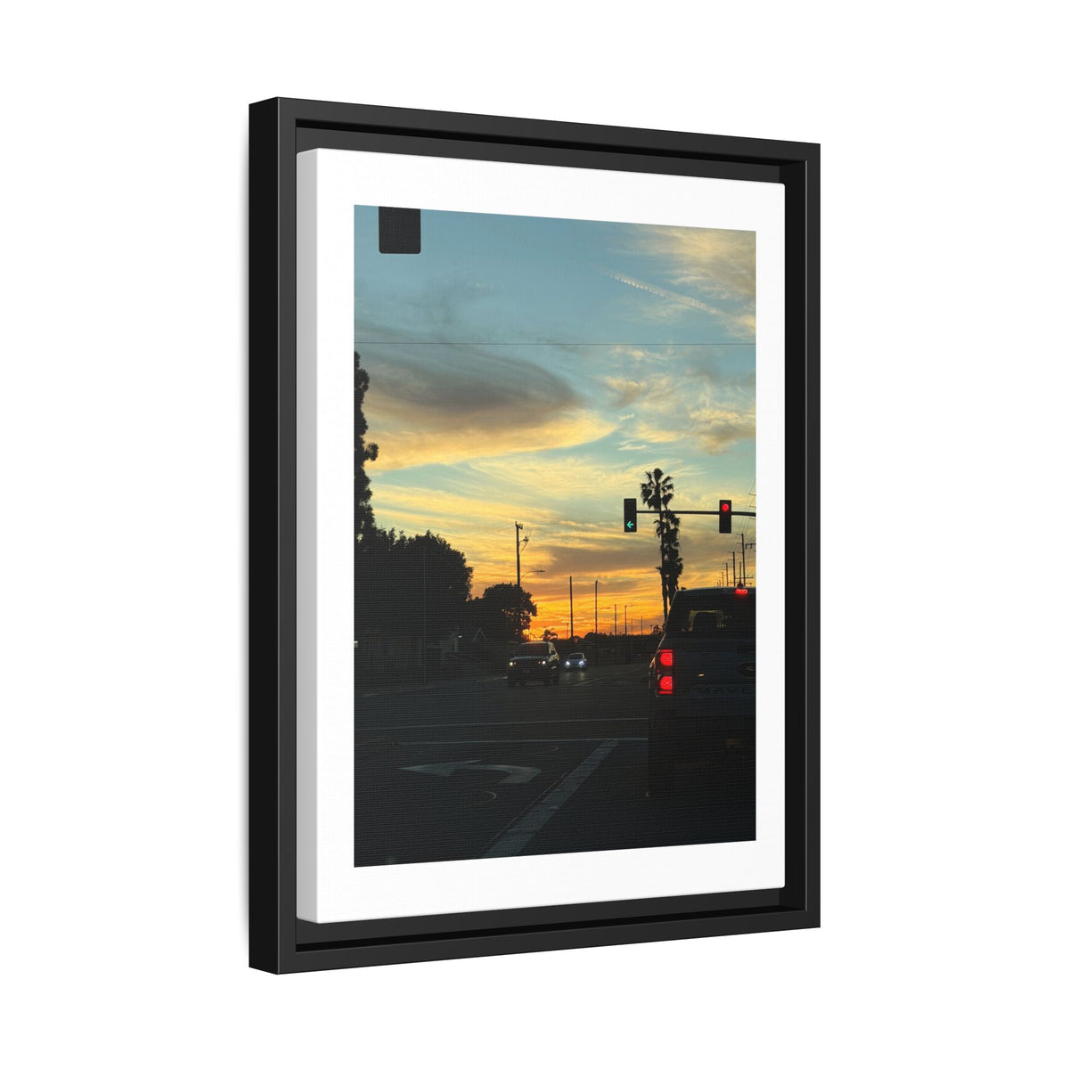 Red Light, Don't Mind Print (Framed)