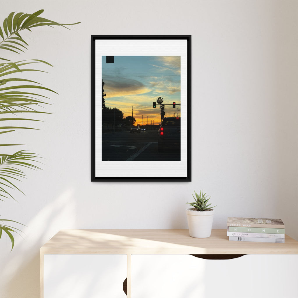 Red Light, Don't Mind Print (Framed)