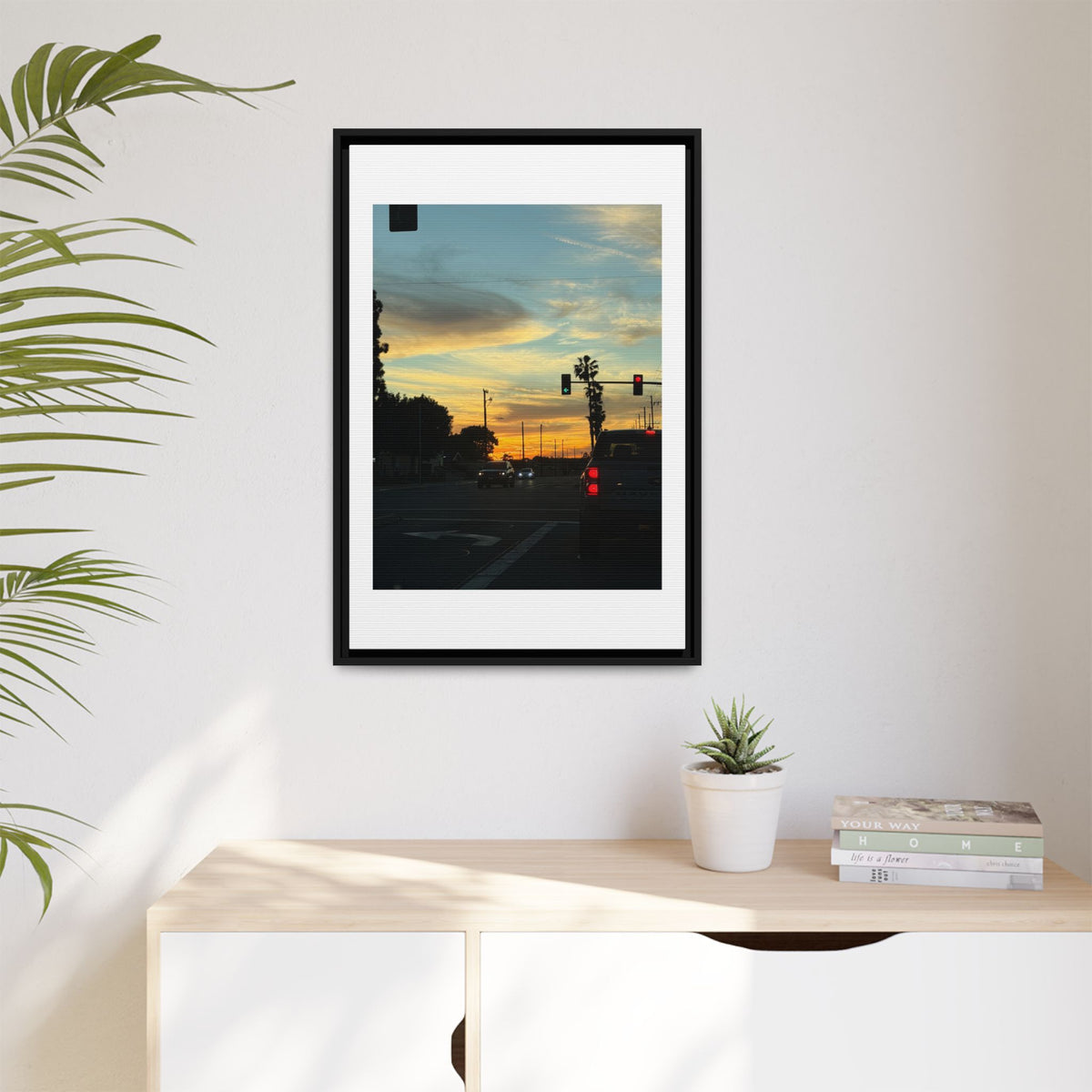 Red Light, Don't Mind Print (Framed)