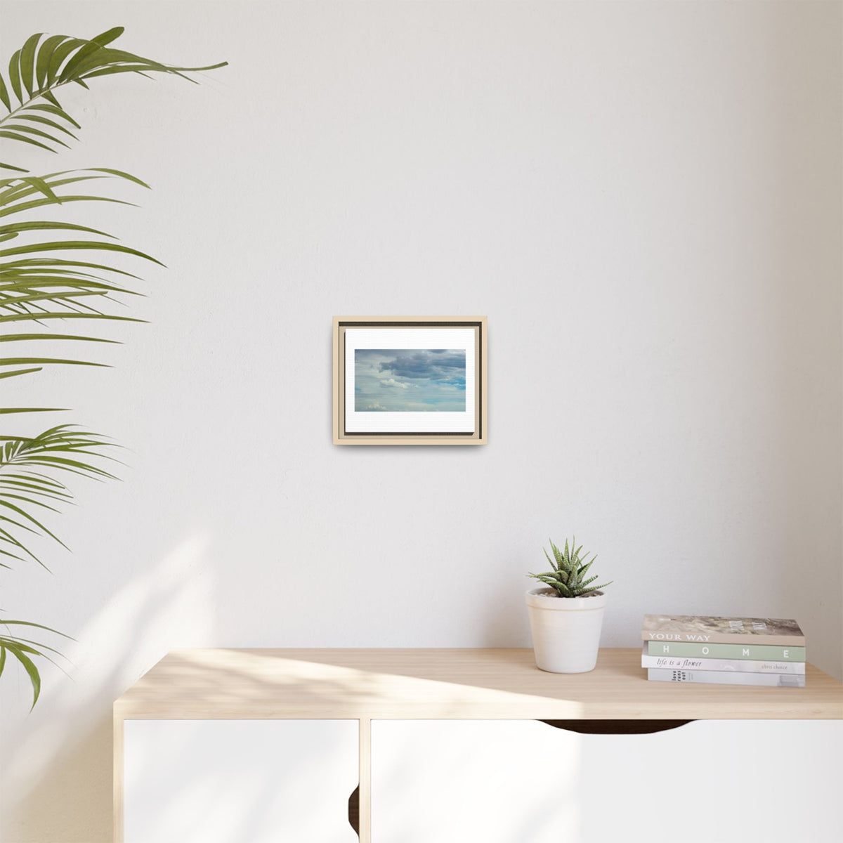 Cloudy Skies Print (Framed)
