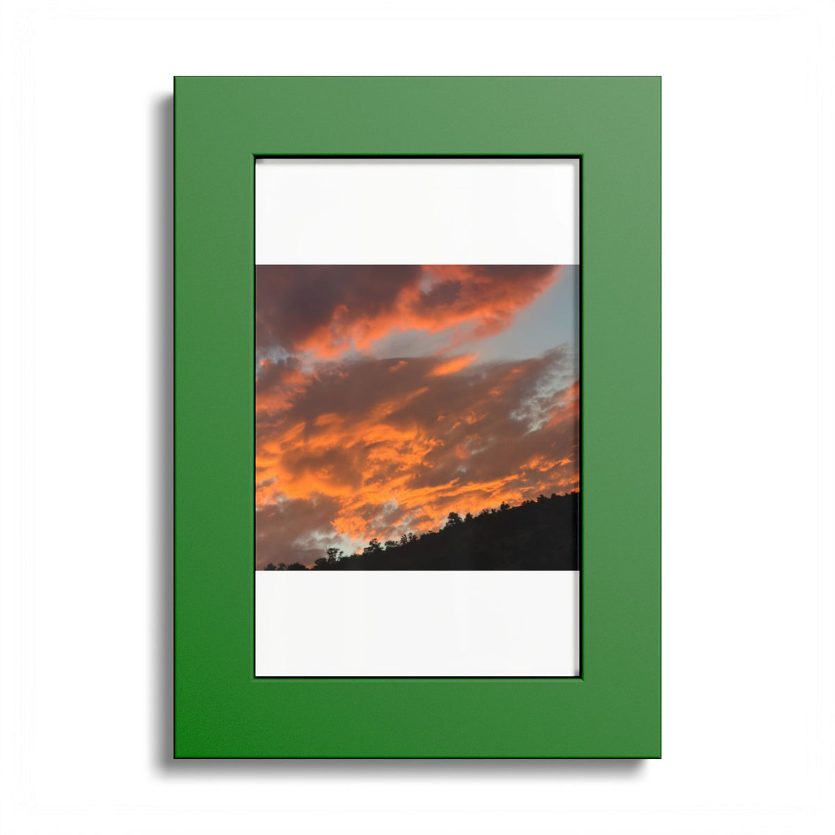 The Great Orange Poster (Colored Frame)
