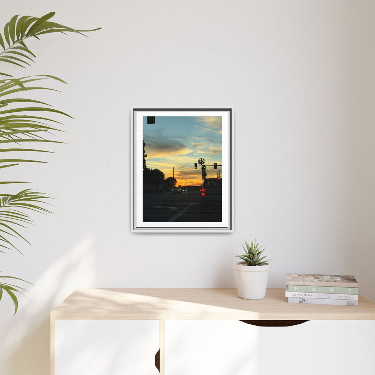 Red Light, Don't Mind Print (Framed)