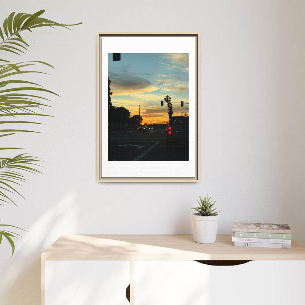 Red Light, Don't Mind Print (Framed)