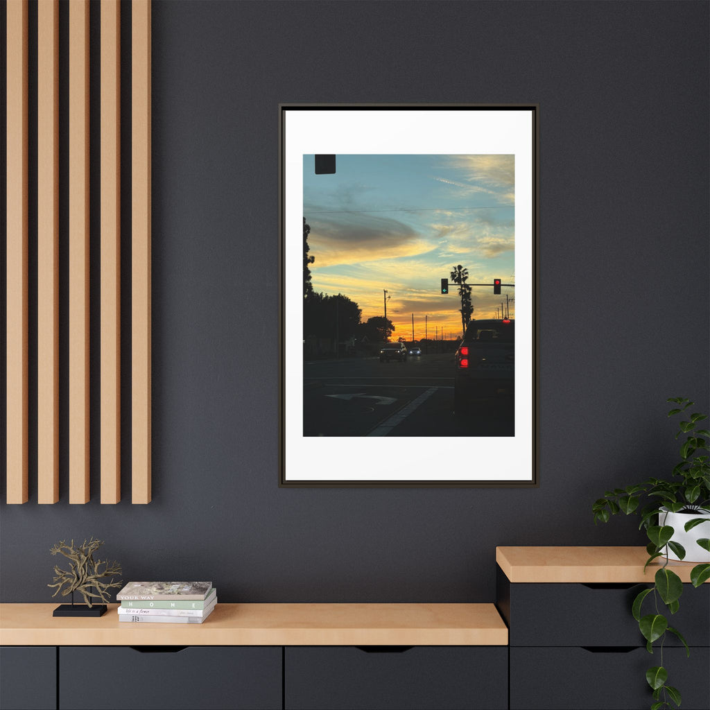 Red Light, Don't Mind Print (Framed)