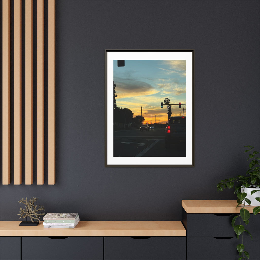 Red Light, Don't Mind Print (Framed)
