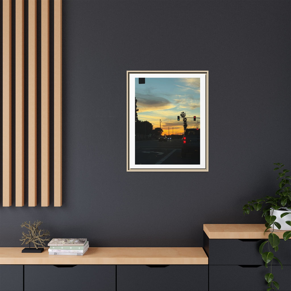 Red Light, Don't Mind Print (Framed)
