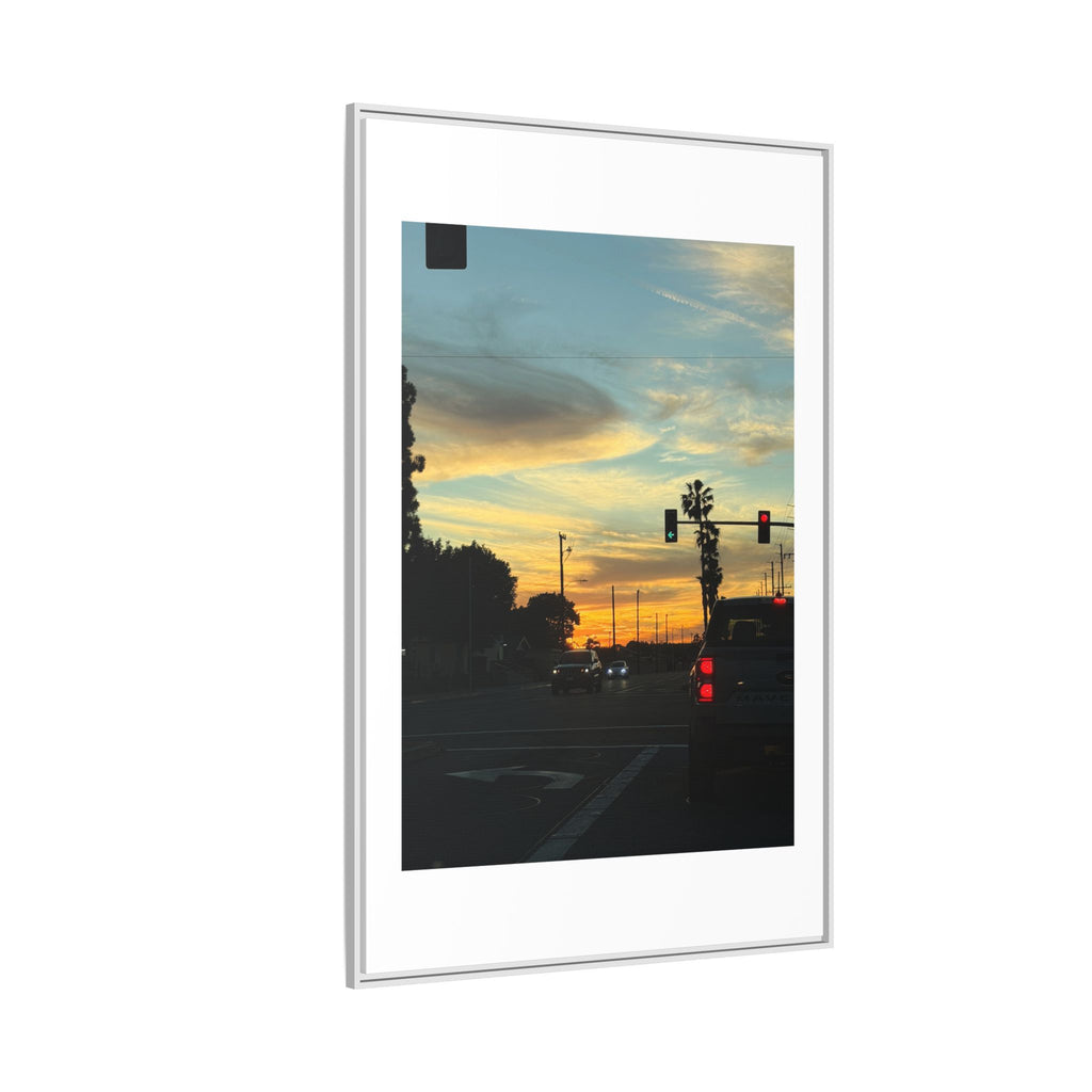 Red Light, Don't Mind Print (Framed)