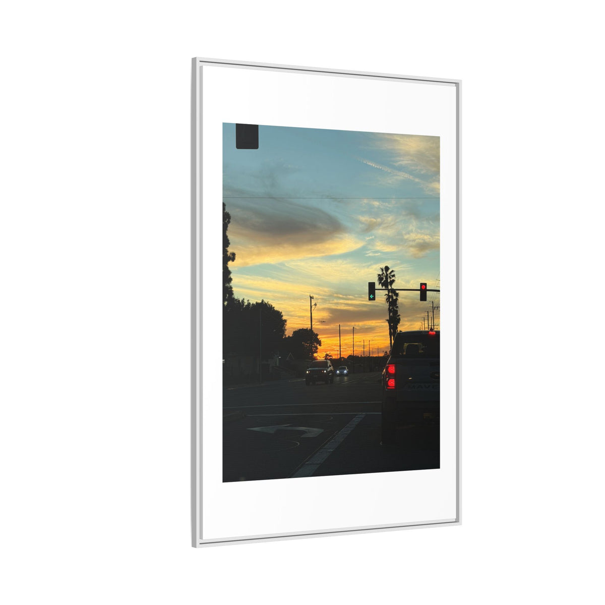 Red Light, Don't Mind Print (Framed)