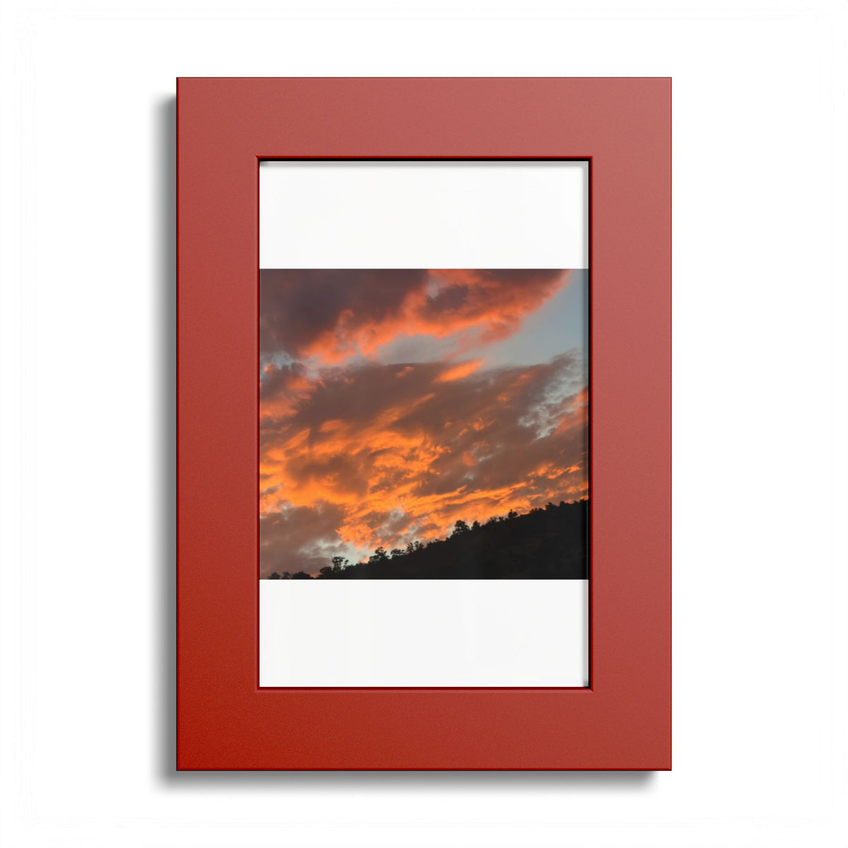 The Great Orange Poster (Colored Frame)