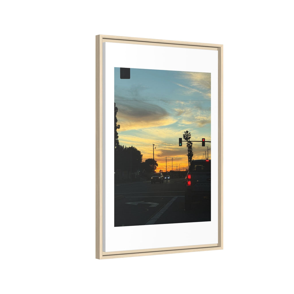 Red Light, Don't Mind Print (Framed)