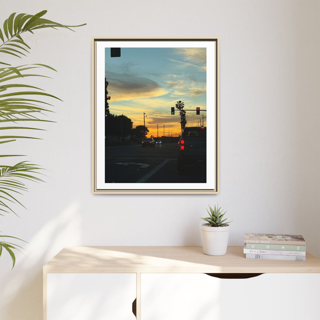 Red Light, Don't Mind Print (Framed)